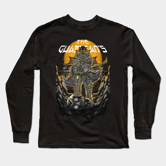 The Guardian Long Sleeve T-Shirt by Migite Art